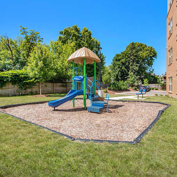 our apartments have a playground for your kids to play