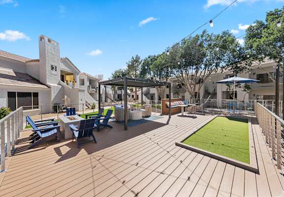 Sun Deck at Haven at Arrowhead Apartment Homes in Glendale Arizona