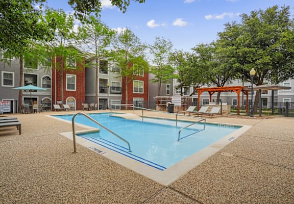 our apartments offer a swimming pool in front of our building