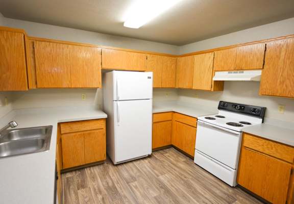 spacious kitchen