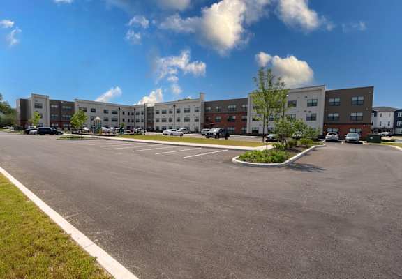 our apartments offer a parking lot for your car