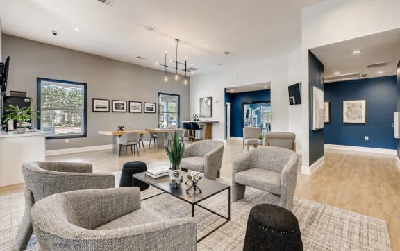 Living room at Avenues at Shadow Creek Ranch, Pearland, TX, 77584