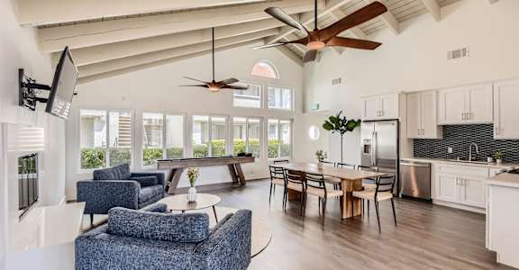 Clubhouse at Azul Apartments, Hemet, 92545