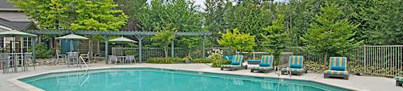 Pool Deck | Apartments In Mukilteo WA | On The Green