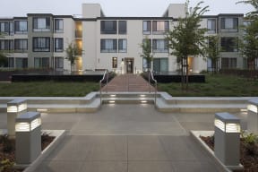 Courtyard breezeway
