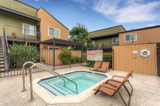 The Community Hot Tub/Spa at Midway Gardens Apartments