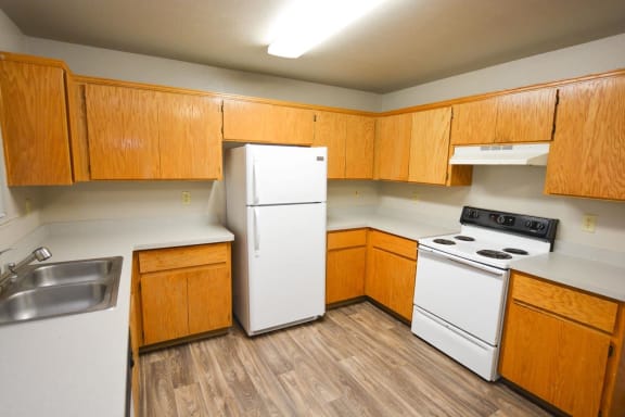 View of Hidden Oaks kitchen