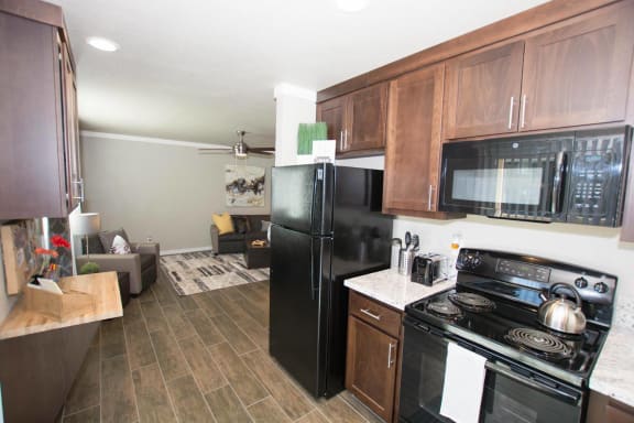 View of Timber Creek kitchen
