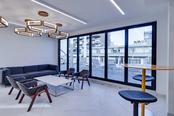 Residents Lounge with Seating Areas