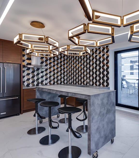 Residents Lounge with Kitchen