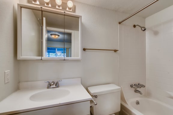 A Standard Bathroom at Morningtree Park Apartments