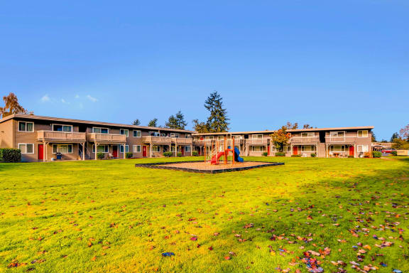 Our Apartment Community and Playground at Morningtree Park Apartments