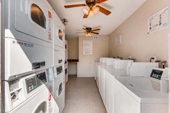 1 of the 2 Community Laundry Rooms at Vista Flores Apartments