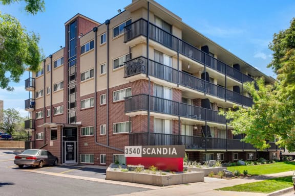 Property Exterior at Scandia Apartments