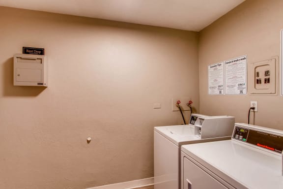 Laundry Facility at Scandia Apartments