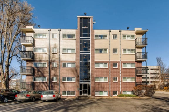Building Spacious Parking Lot at Scandia Apartments