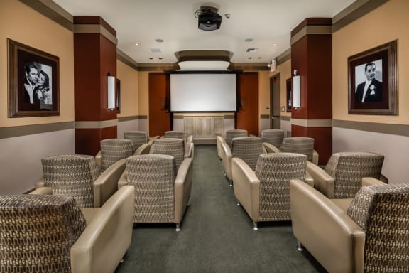 Theater at Trio Apartments in Pasadena, CA