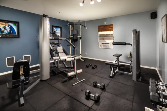 Gym at Renaissance Terrace, Long Beach, CA