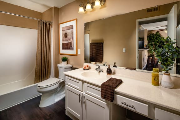 Primary Bathroom at Renaissance Terrace, Long Beach, 90813