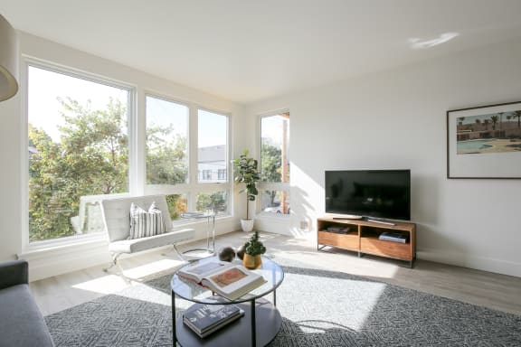 Model Living Room view from couch