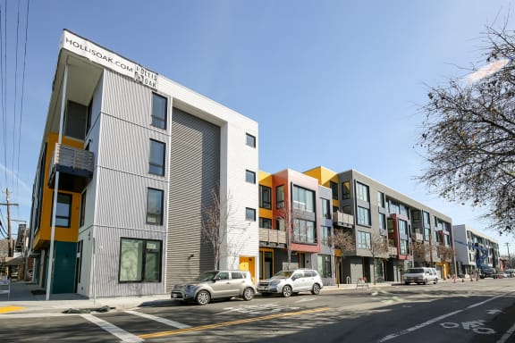 Street view of building