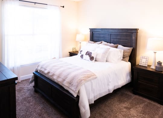 Bedroom at Cypress Pointe Apartments in Orange Park, FL