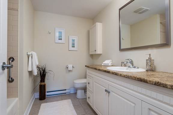 a bathroom with a sink and a toilet and a mirror