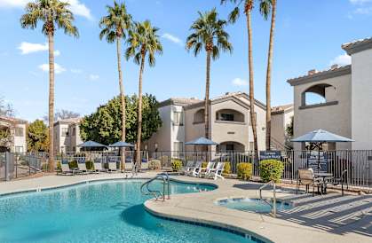 Bayside Apartments in Phoenix, Arizona Pool and Hot Tub