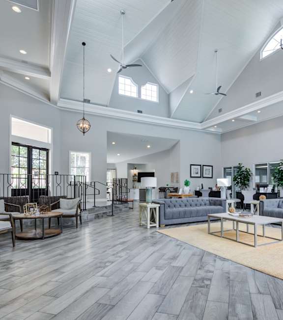 Clubhouse Interior at Paradise Island Apartments, Florida