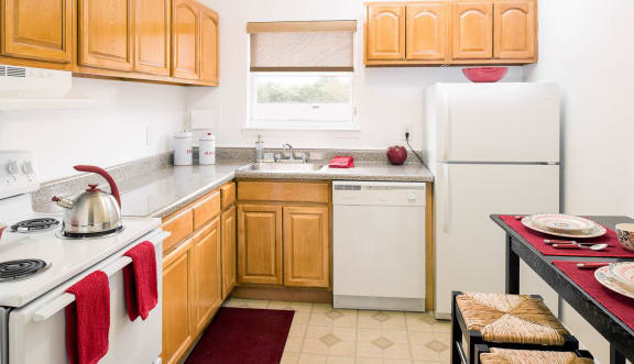 Sink With Faucet at Raritan Crossing Apartment Homes, New Brunswick, NJ 08901