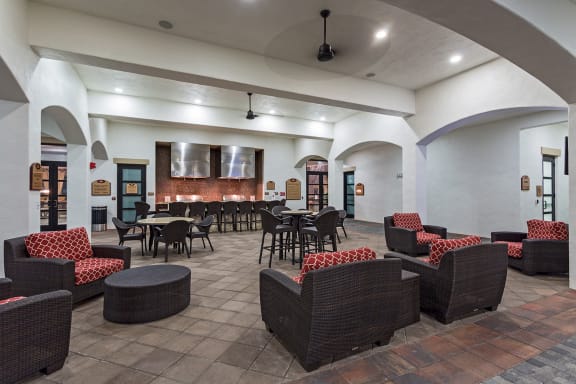 Resident Lounge at Orchid Run Apartments, Naples, FL