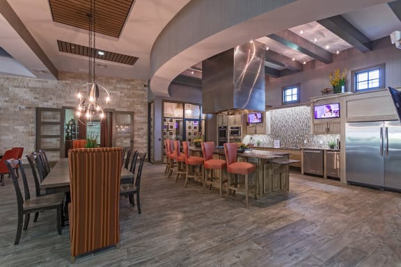 Clubhouse interior at Orchid Run Apartments, Naples, FL