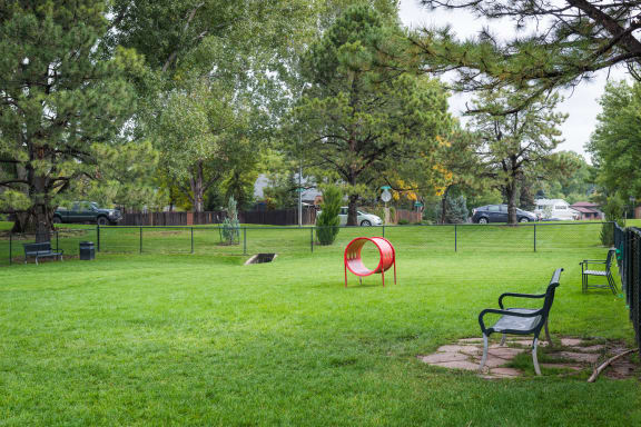 Dog Park at Village Gardens Apartments in Fort Collins, CO