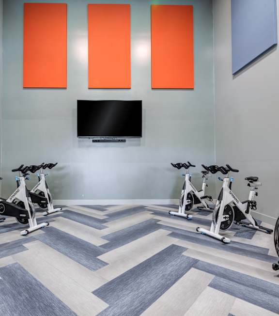 Fitness Studio at Paradise Island Apartments, Jacksonville, Florida
