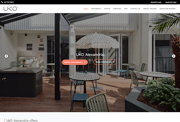 a screenshot of a website with different pictures and