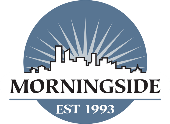 a sign that reads morningside with a picture of a city at Urban Crest Apartments, San Antonio