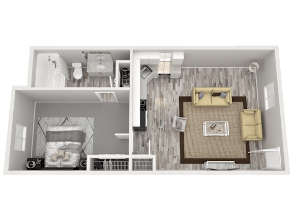 Floor Plan  Arbour Ponds Studio