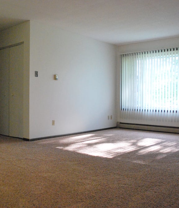 a living room with a couch and a chair and a table