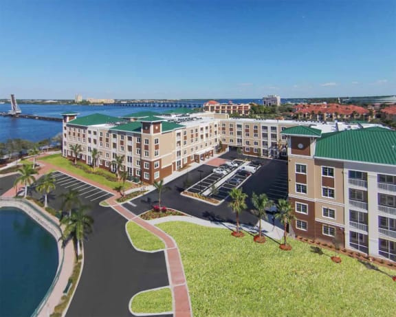 Aerial Exterior View at Riversong Apartment Homes, Bradenton, 34205