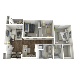 the morado three bedroom floor plan and two bedroom bath floor plan