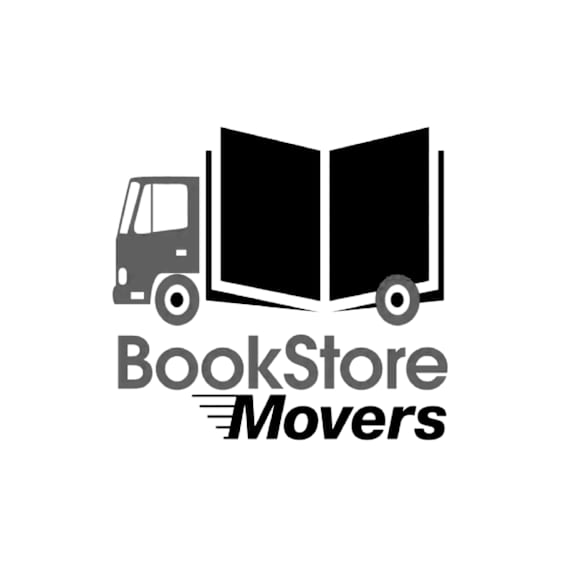A logo for a company called Book Store Movers.