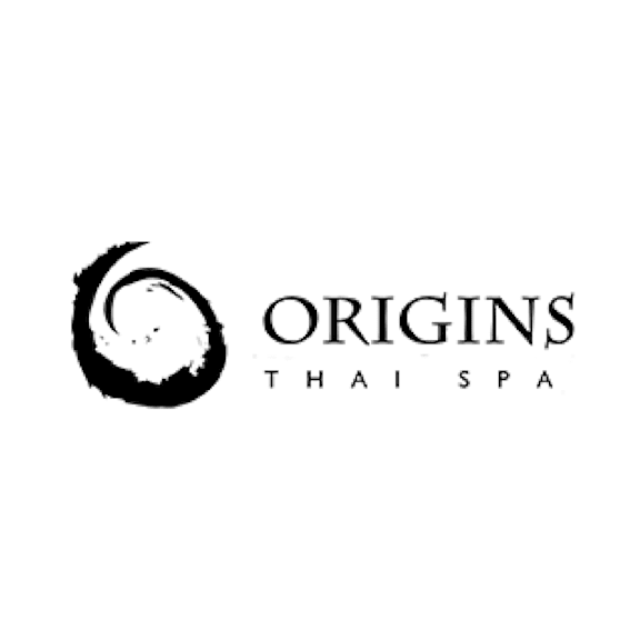 A logo for Origins Thai Spa is displayed.