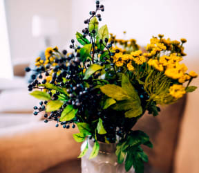 vase of flowers