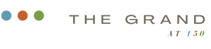the logo of the church of the grand resurrection with the words the grand at 16