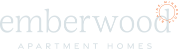 the logo for an apartment homes with a clock on it