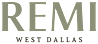 A logo with the word REMI in large letters.
