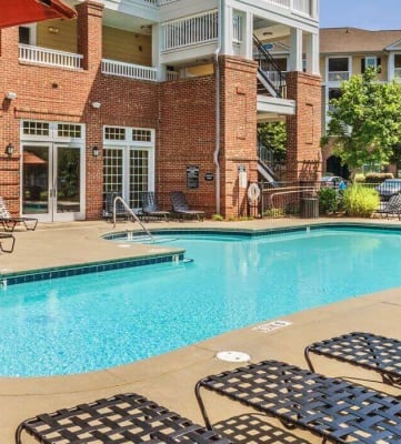 Sparkling Salt Water Pool at Rose Heights Apartments, Raleigh, 27613