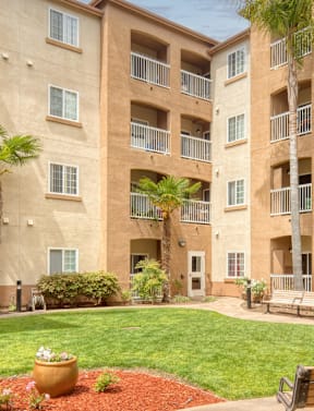 Courtyard at Hayward Village Senior Apartments