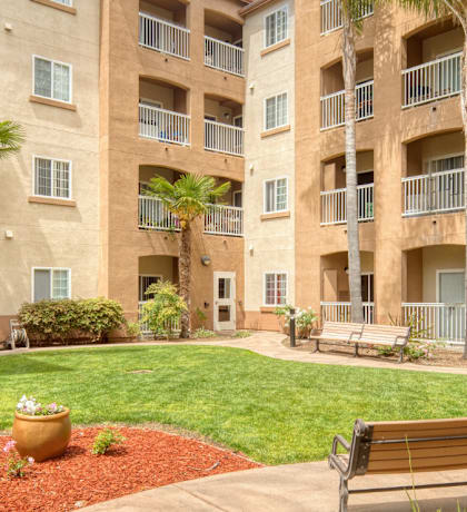 Courtyard at Hayward Village Senior Apartments