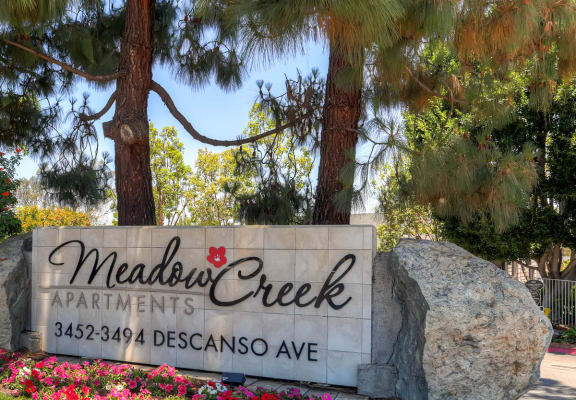 Meadow Creek Monument Signage